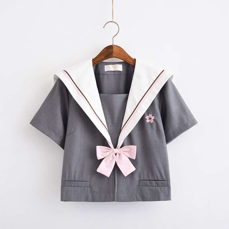 セーラー服 エレガントグレーセーラー制服セット