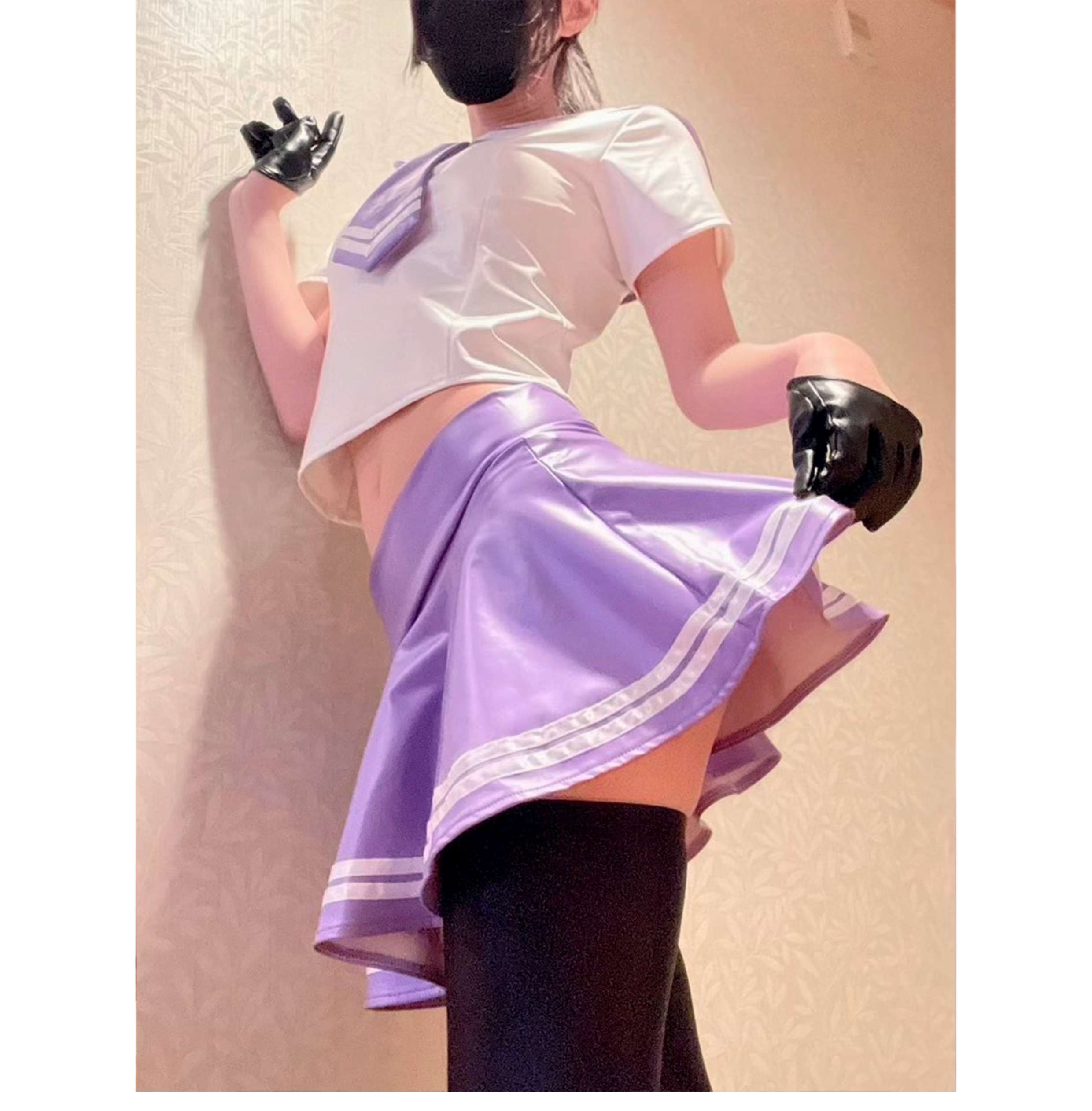 セーラー服 コスプレ風 ミニワンピース