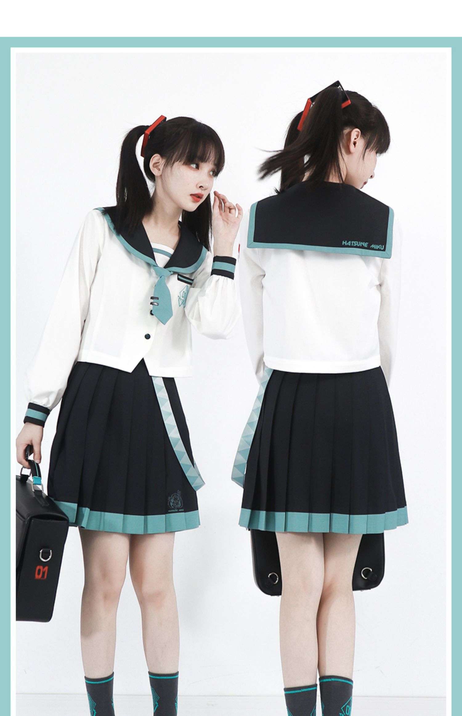 セーラー服 ハツネミクモデル コスプレ衣装