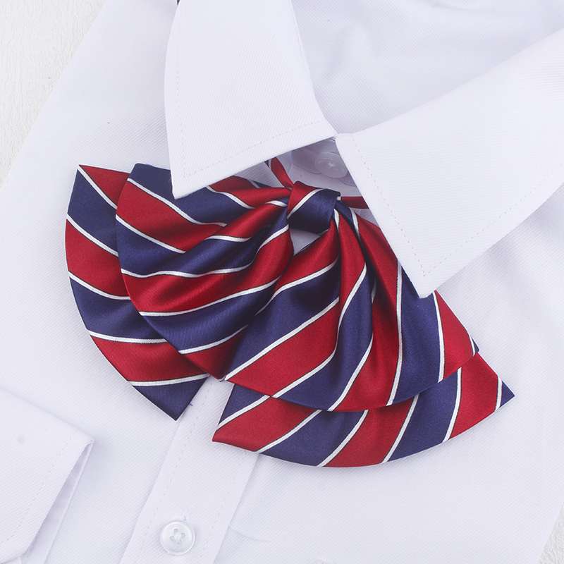 セーラー服 ストライプ柄スカーフ風セーラータイ