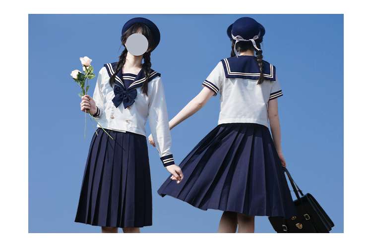 セーラー服 清楚可愛い制服風セーラーコスチューム