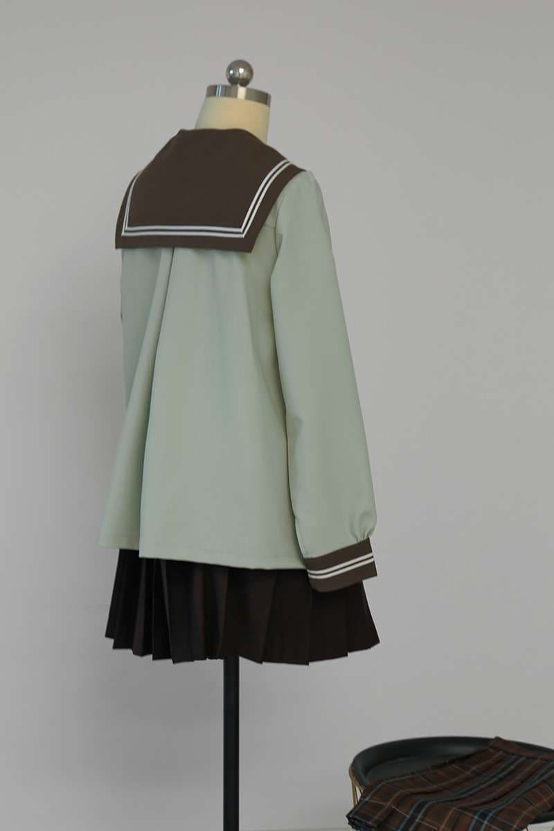 セーラー服 クラシックセーラー襟 学生制服ブラウス
