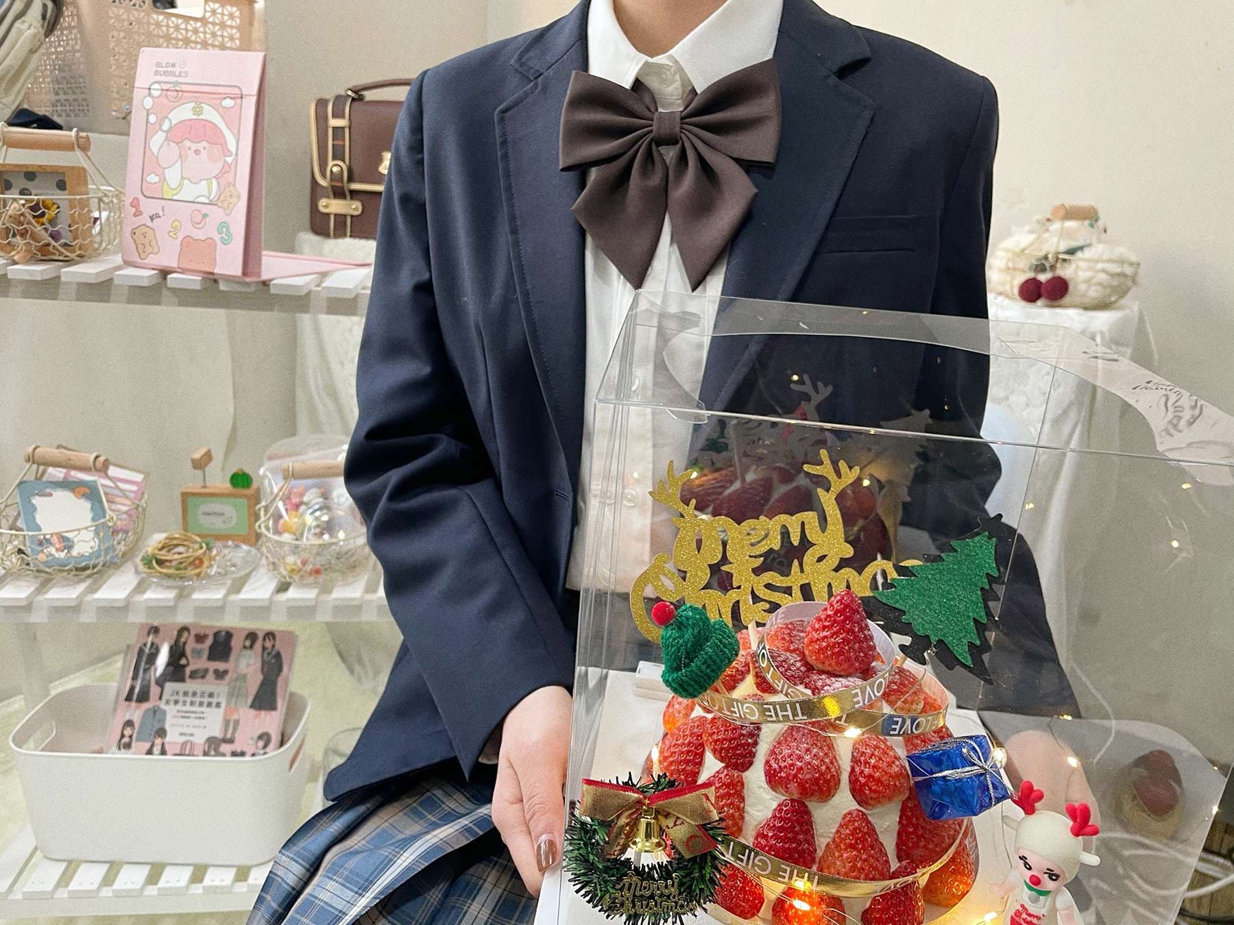 セーラー服 学生制服用カラフルリボンタイ