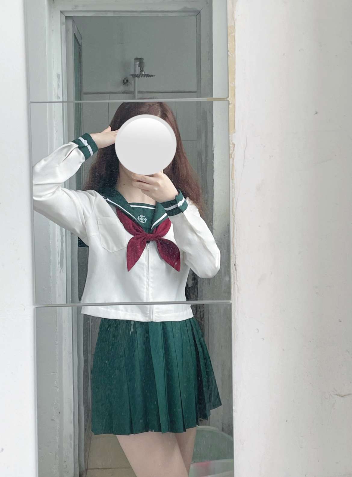 セーラー服 清楚な学園風 上下セット