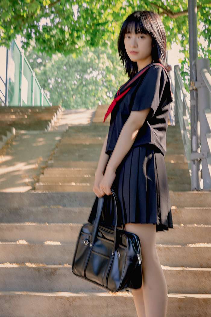 セーラー服 赤リボン 上下セット