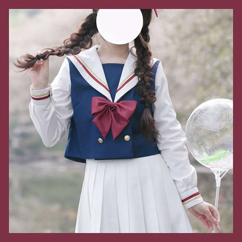 セーラー服 クラシック風 長袖制服セット