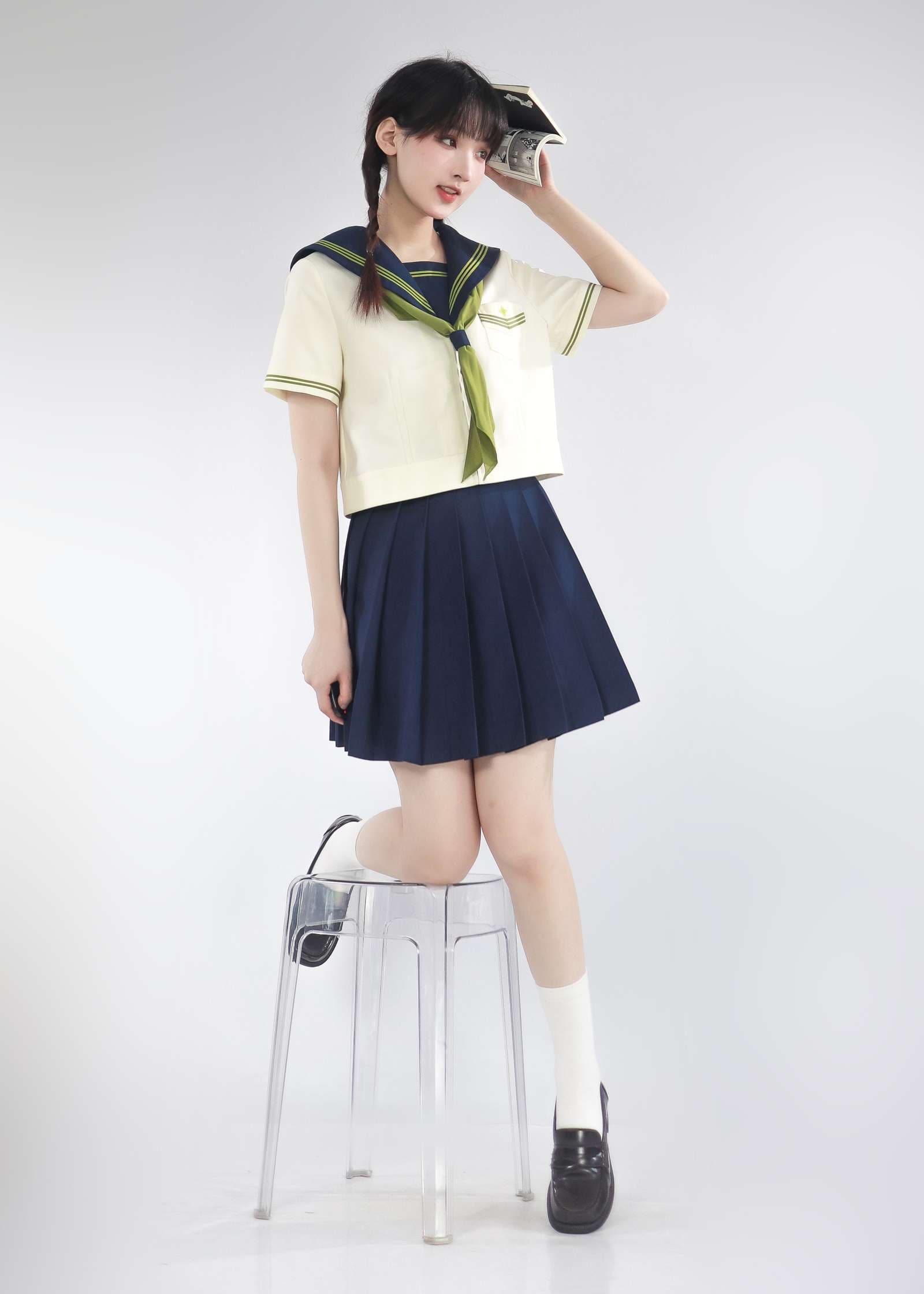 セーラー服 クラシックネイビー 制服セット