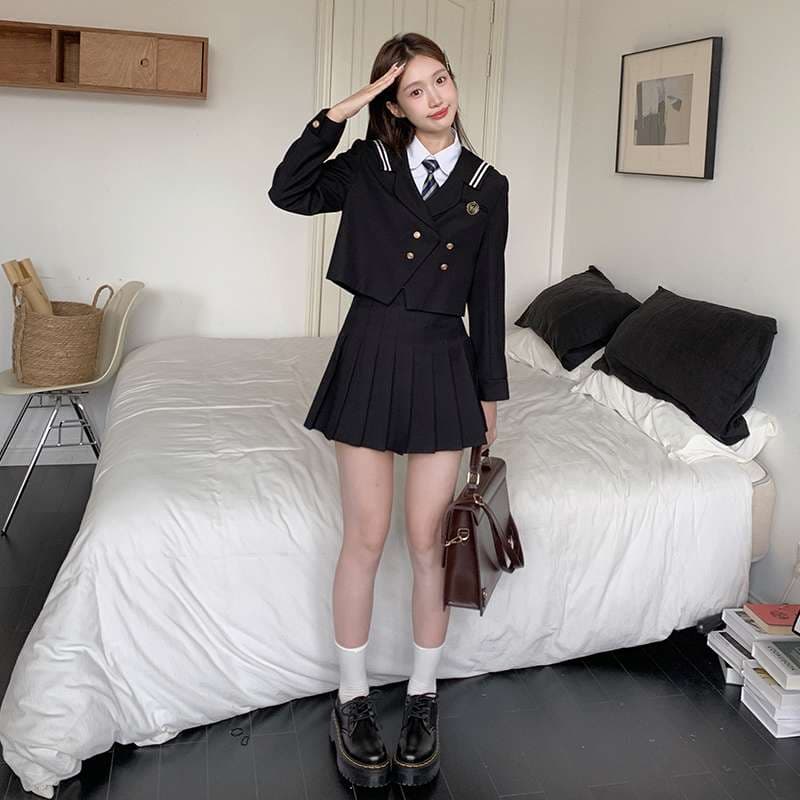 セーラー服 清楚系マリンルック制服セット
