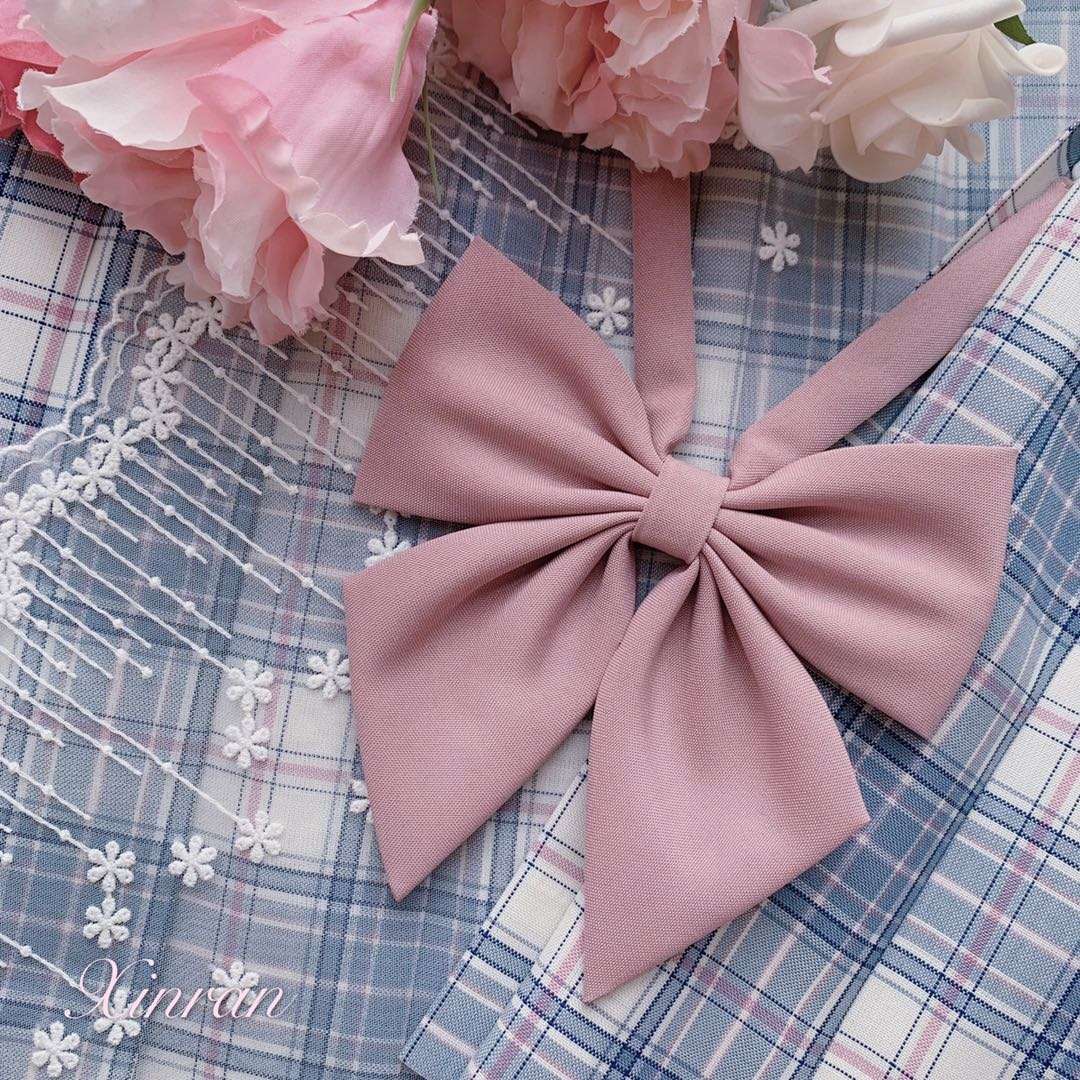 セーラー服 学生制服用カラフルリボンタイ