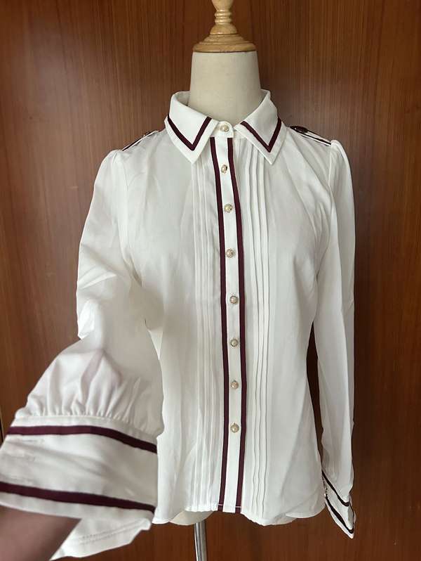 セーラー服 ブリティッシュスタイル白シャツ