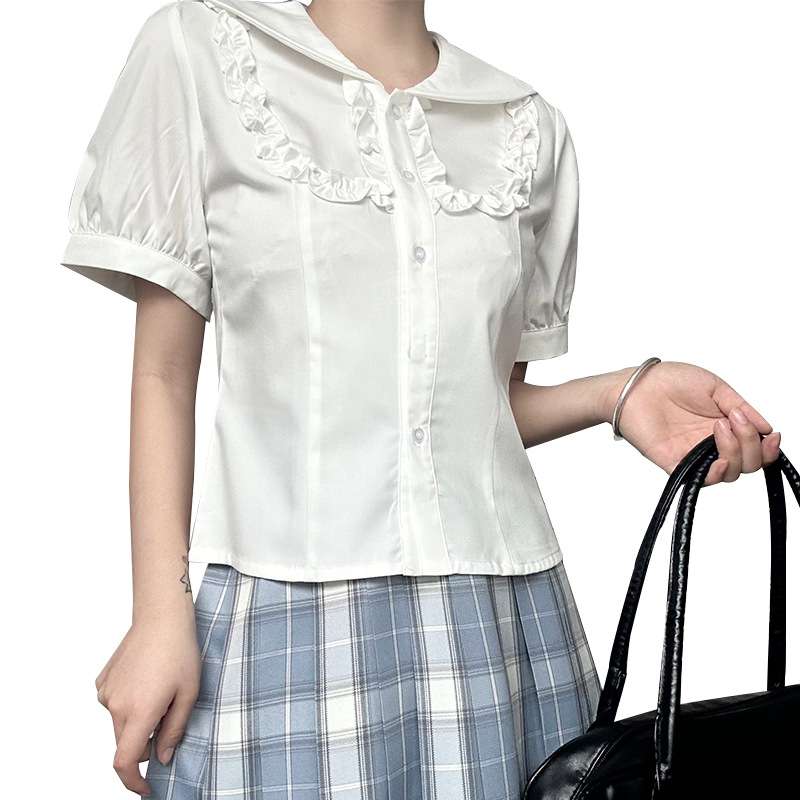 セーラー服 フリル襟 上着