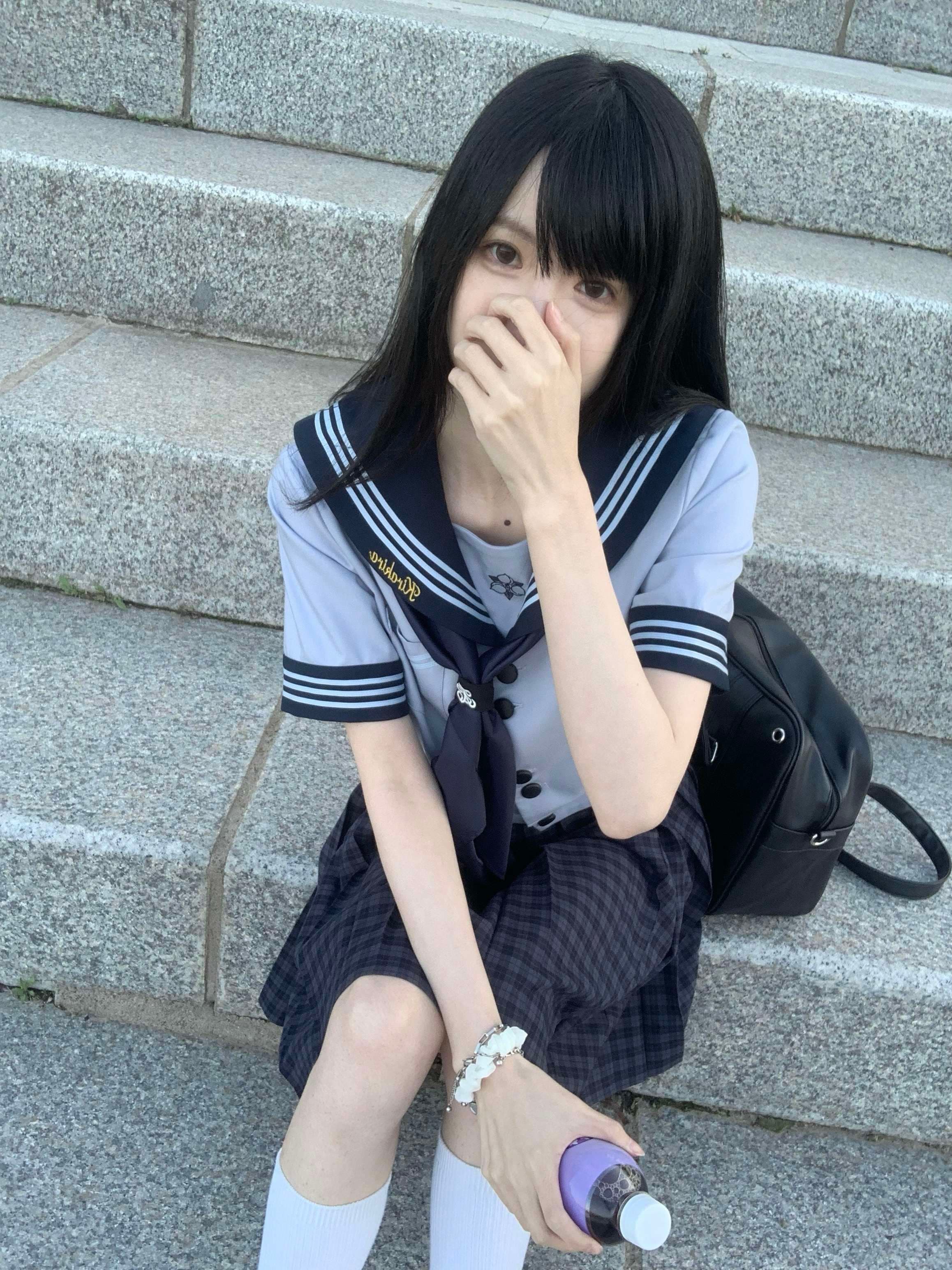 セーラー服 モダンセーラー風学生服トップス