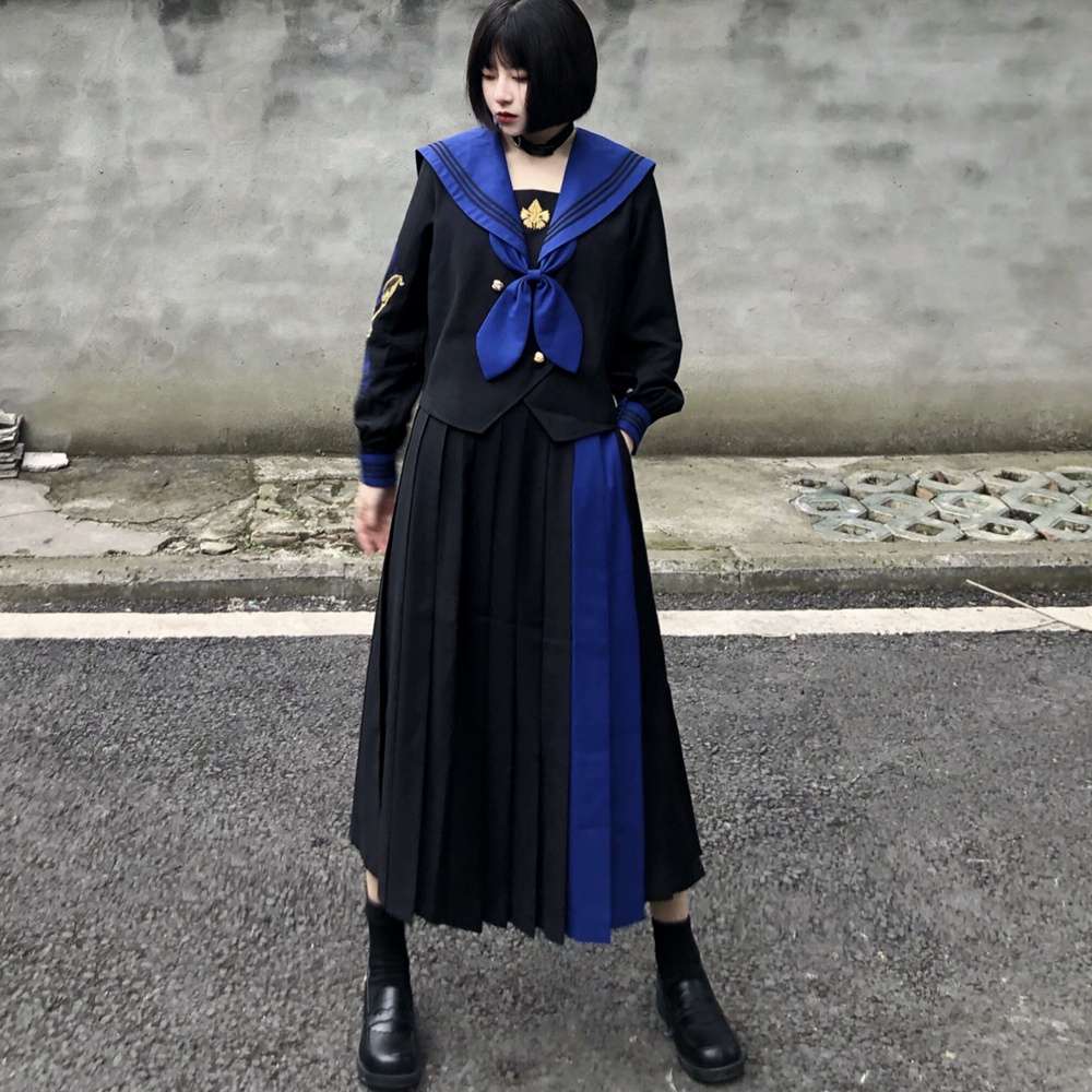 セーラー服 和風デザイン魔法学園風 コスプレ衣装