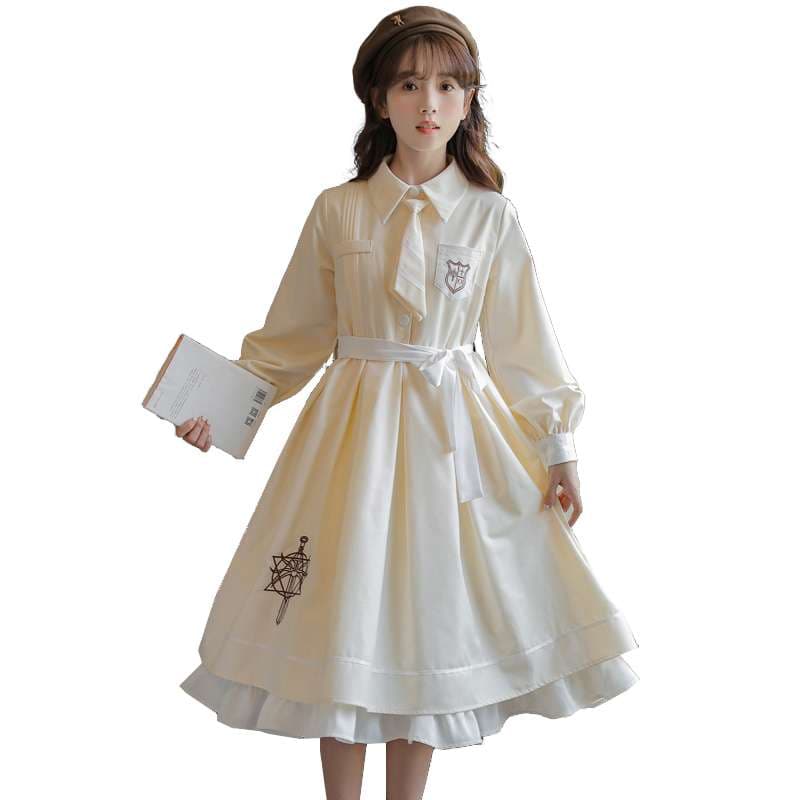 セーラー服 学園風レトロワンピース