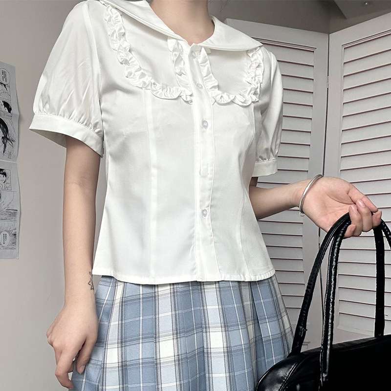 セーラー服 フリル襟 上着