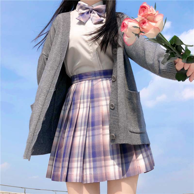 セーラー服 季節に合わせて着回せるプレッピー制服風コーデセット