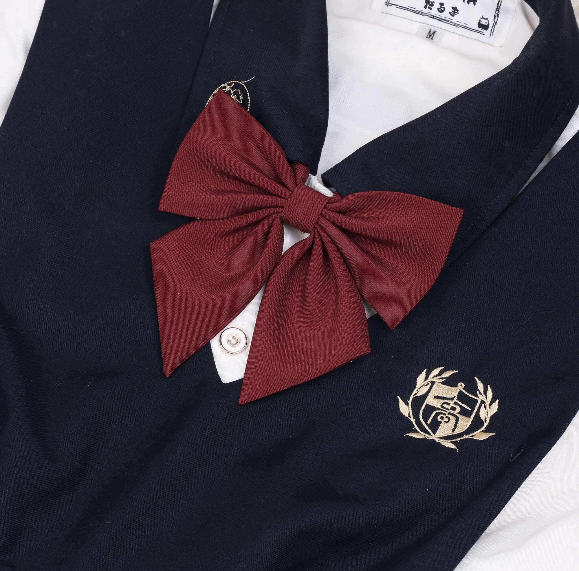 セーラー服 学生制服用カラフルリボンタイ