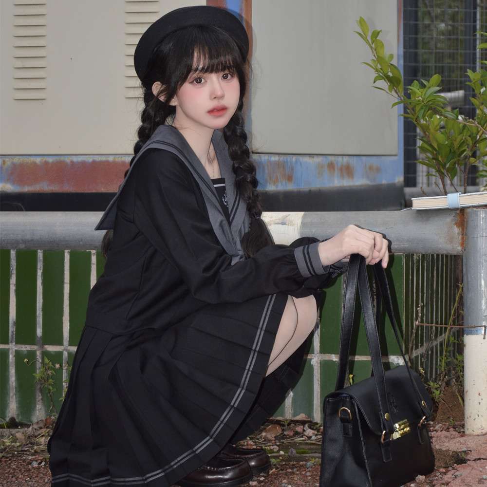 セーラー服 クラシックセーラー風学生服セット