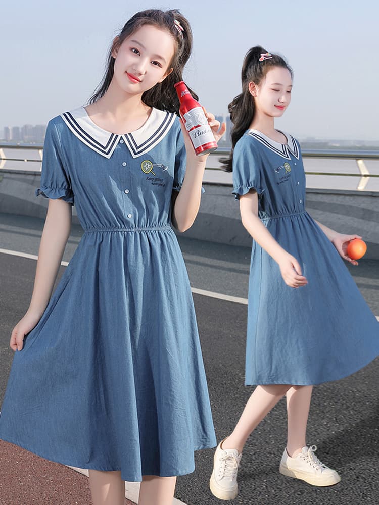 セーラー服 マリン風セーラーワンピース