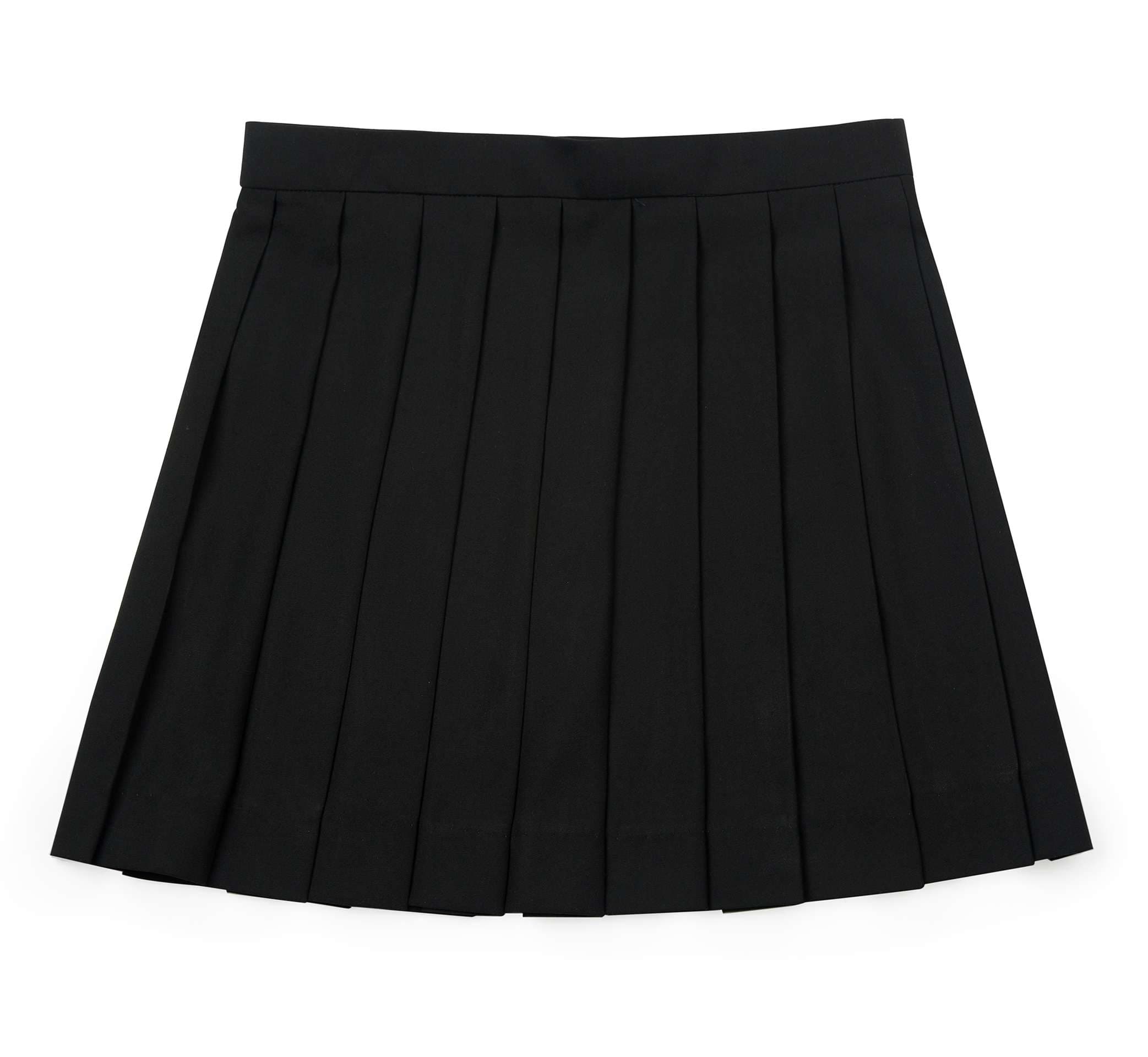 セーラー服 クラシック黒プリーツスカート 風