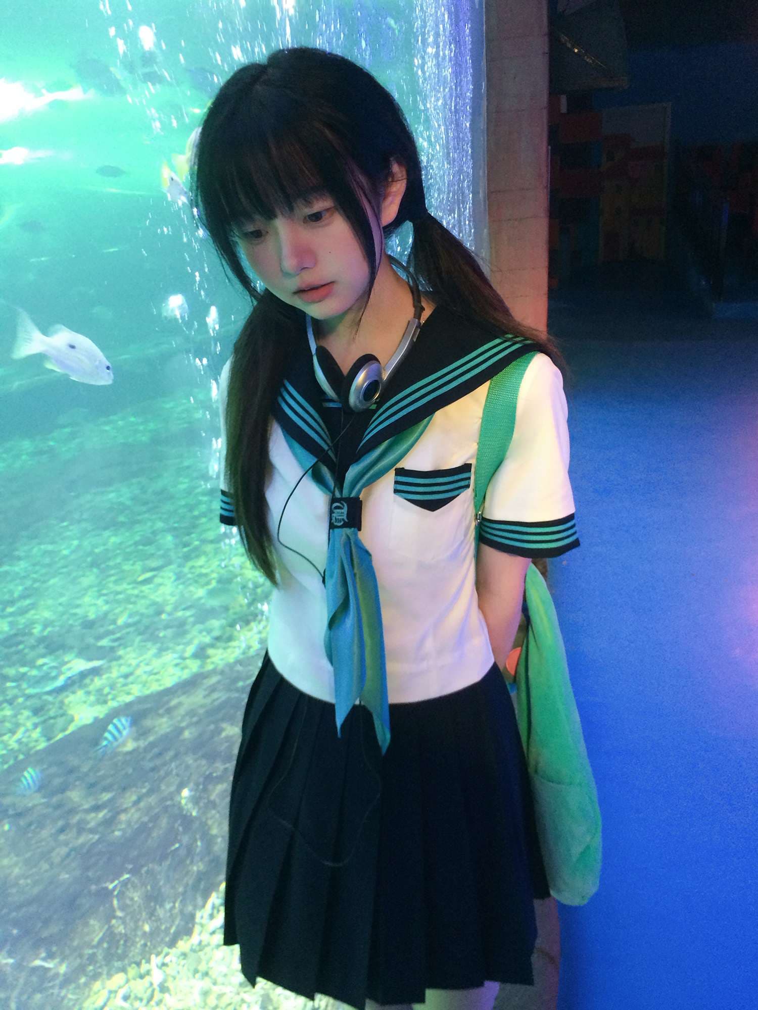 セーラー服 モダンセーラー制服 ターコイズブルー