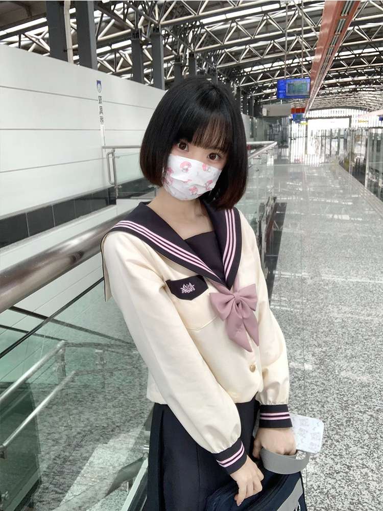セーラー服 清楚可愛い学園風 コスプレセット