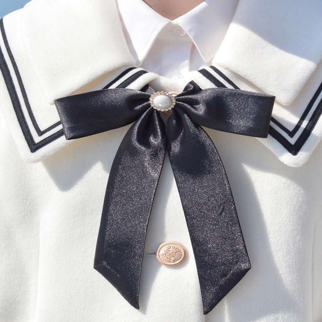 セーラー服 冬季長袖 ワンピース