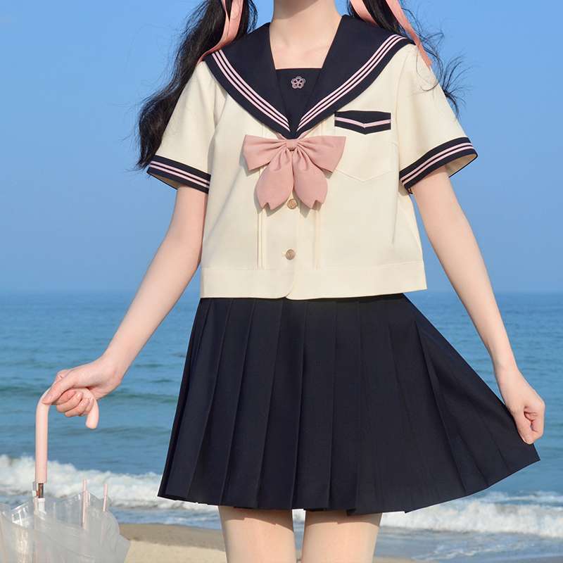 セーラー服 夏の海辺 コスプレ衣装