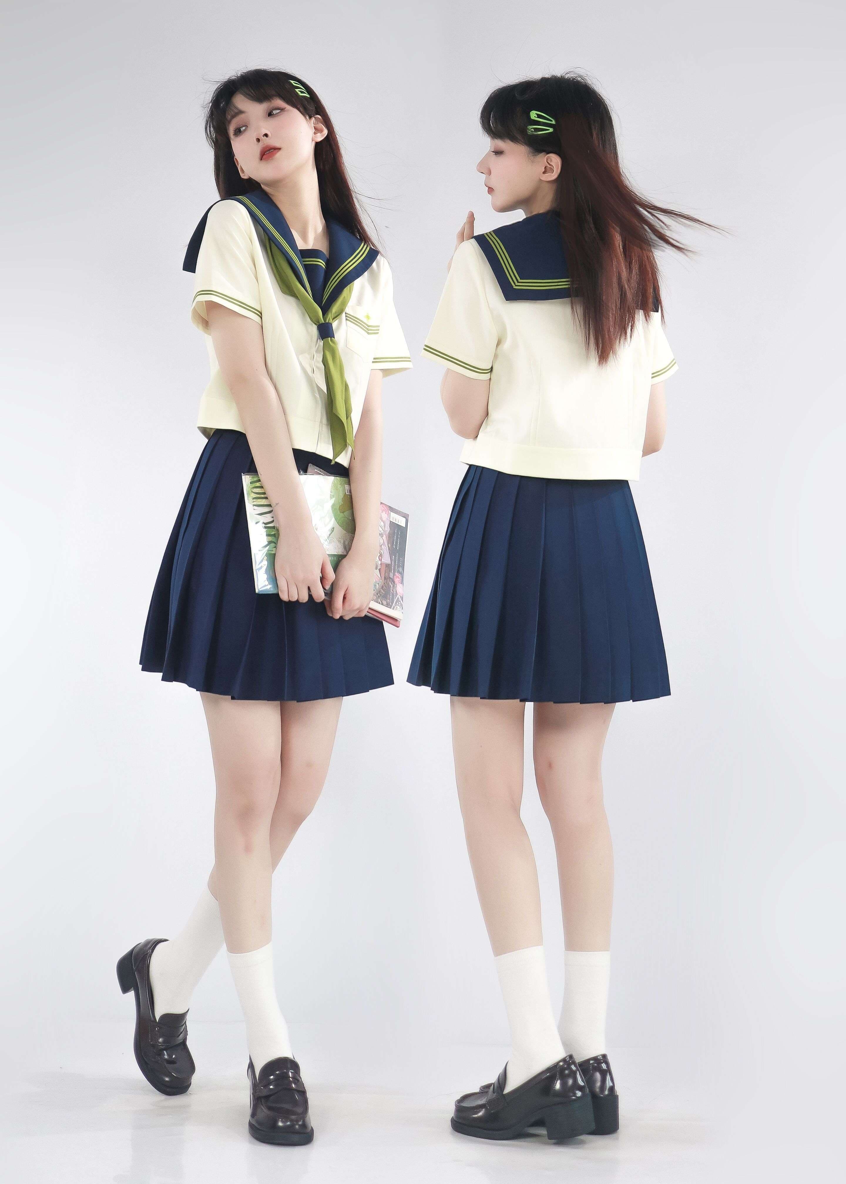 セーラー服 クラシックネイビー 制服セット