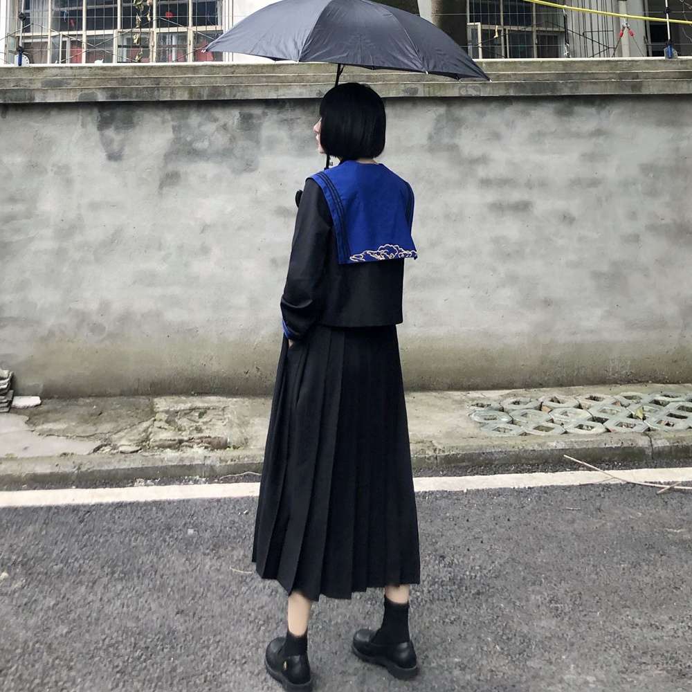セーラー服 和風デザイン魔法学園風 コスプレ衣装