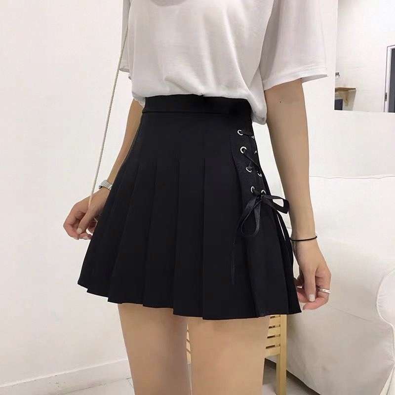 セーラー服 レースアップ プリーツスカート