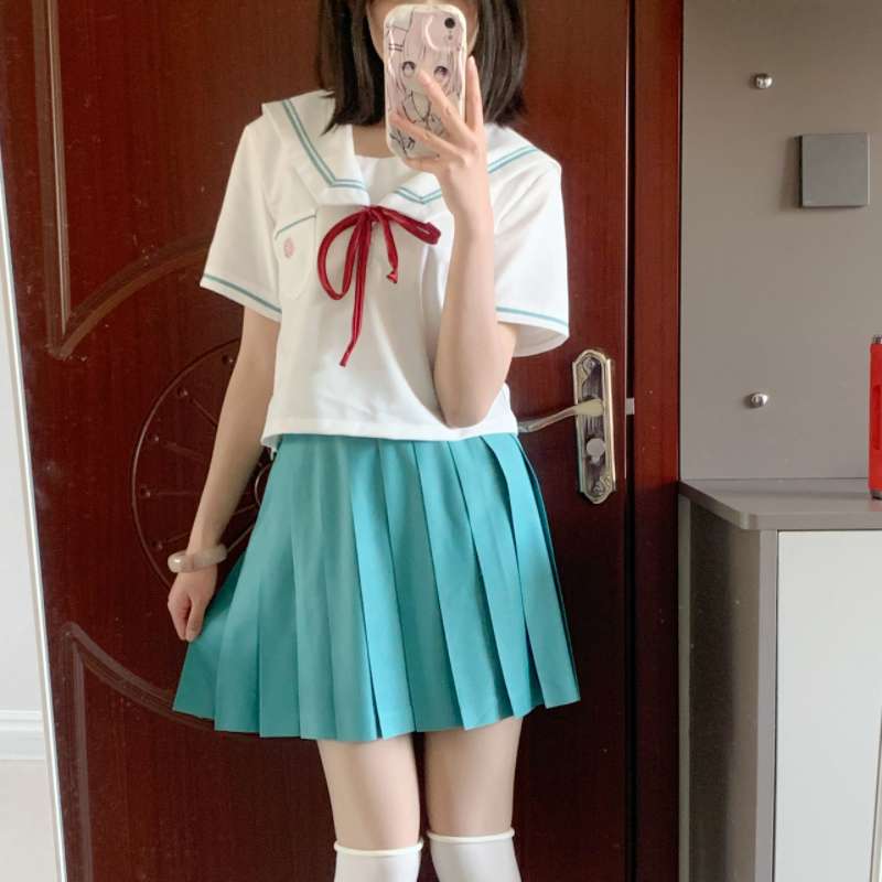 セーラー服 清楚な夏の制服風 セット