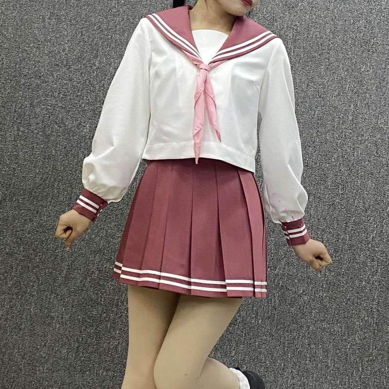 セーラー服 清楚な雰囲気の制服風 セット