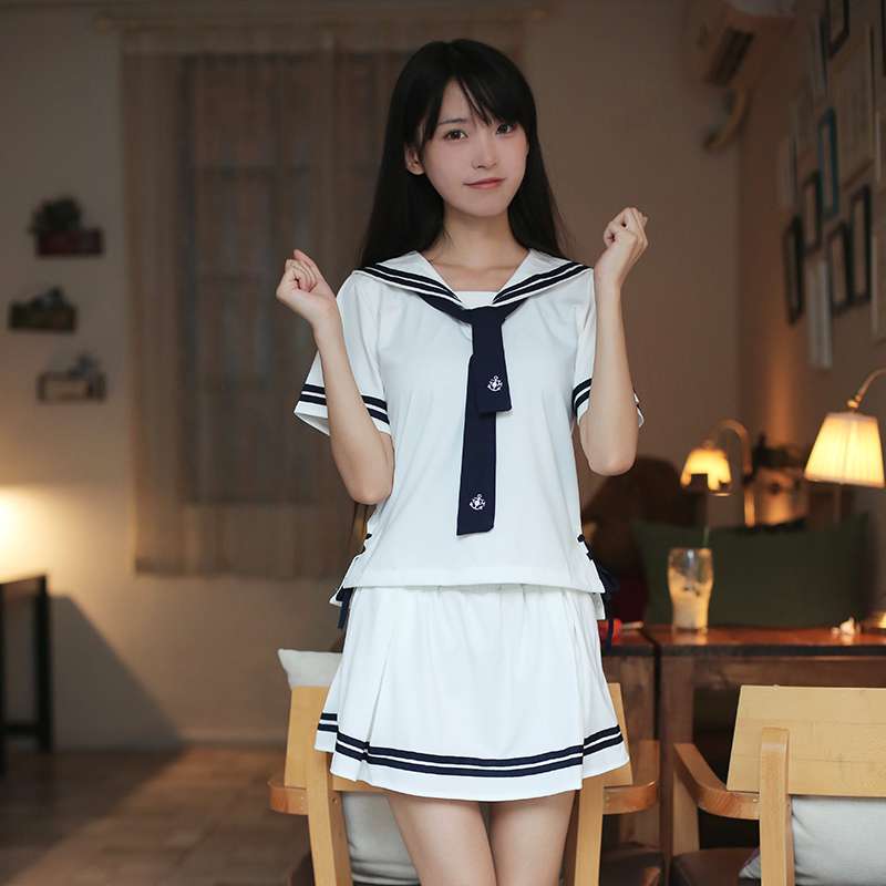 セーラー服 清楚可愛い学園風 上下セット