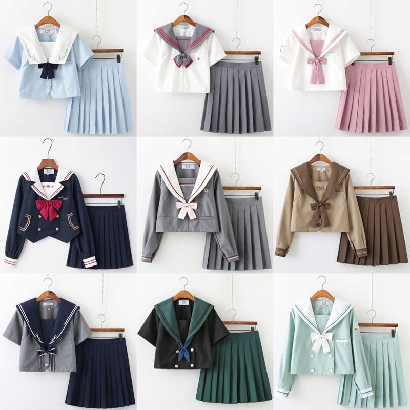 セーラー服 学生風 コスプレ衣装セット