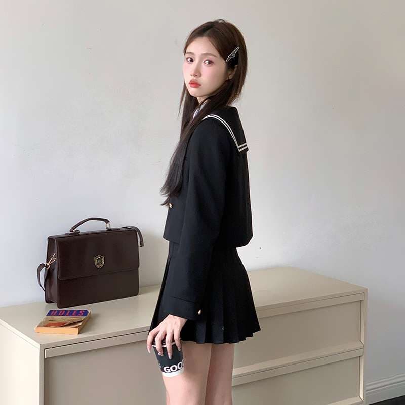 セーラー服 清楚系マリンルック制服セット