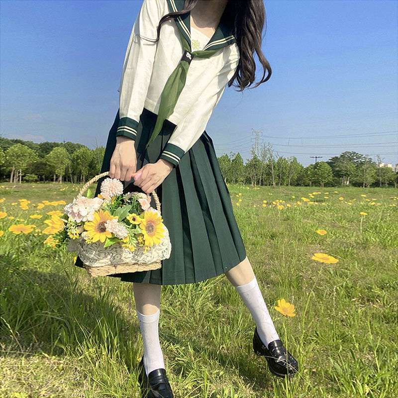 セーラー服 さわやか学園風 上下セット