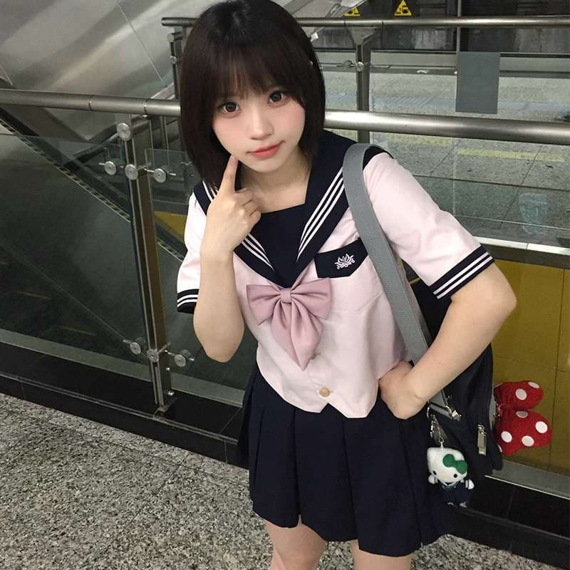 セーラー服 清楚可愛い学園風 コスプレセット