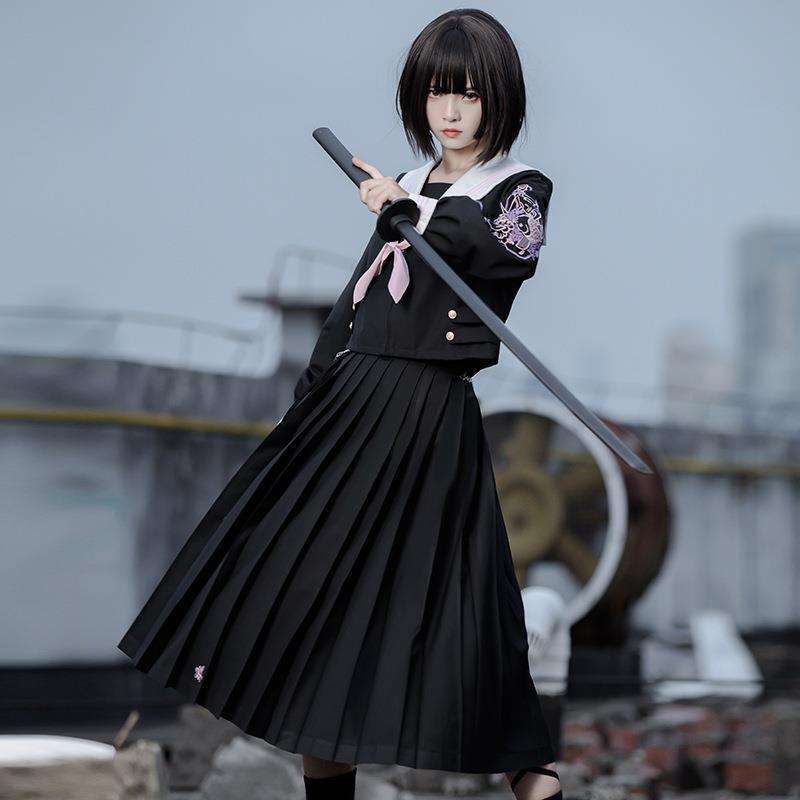 セーラー服 戦闘系 コスプレ衣装 長袖版