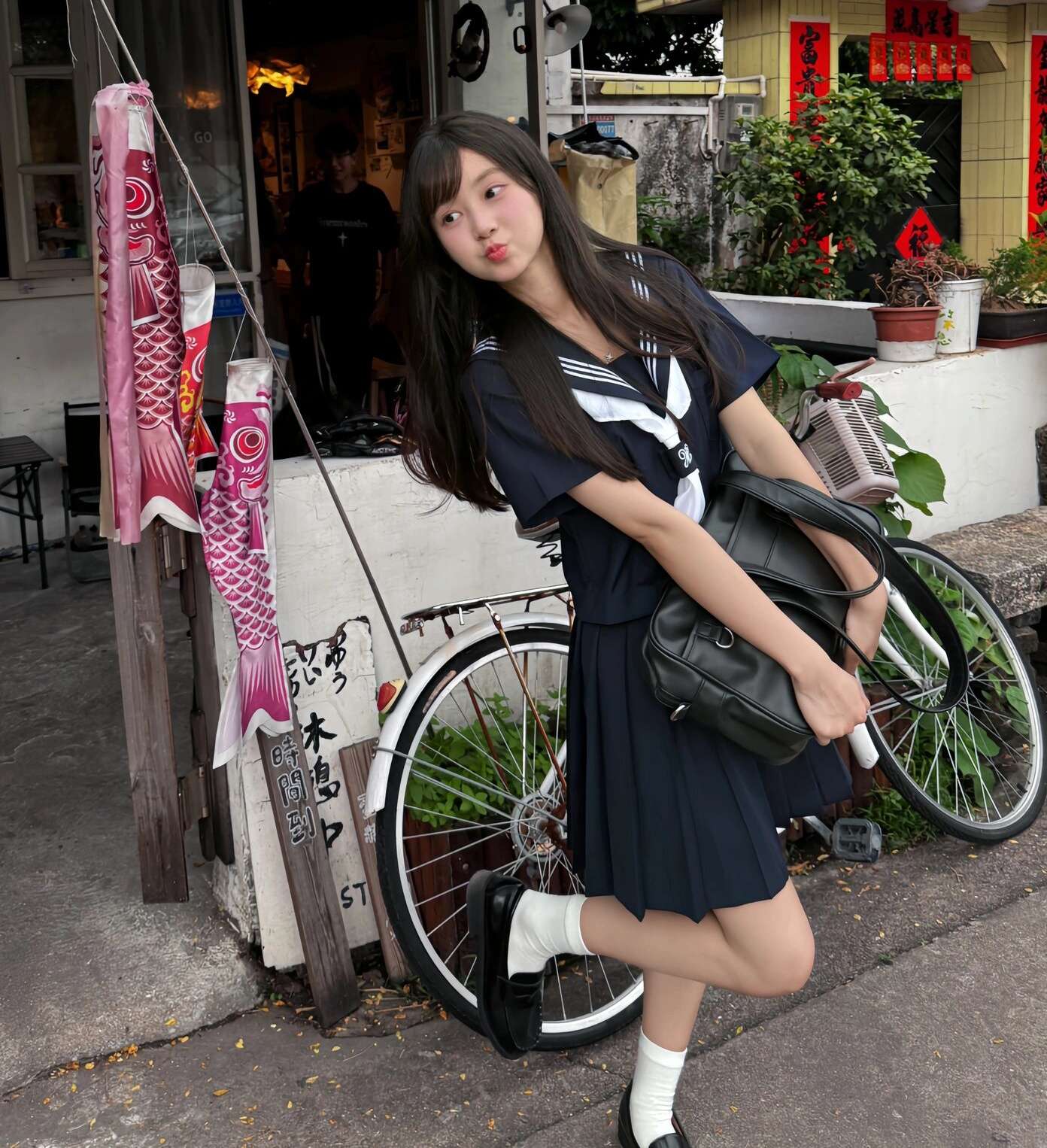 セーラー服 伝統的な学生用 上下セット