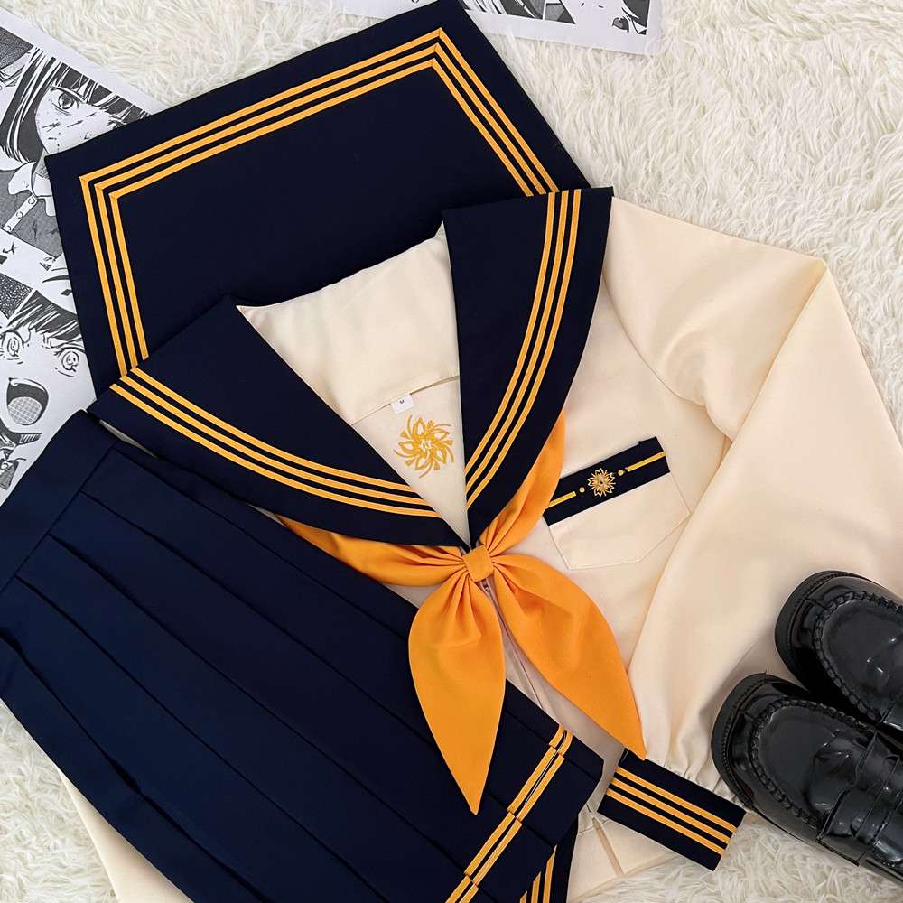 セーラー服 海軍風アニメ制服セット
