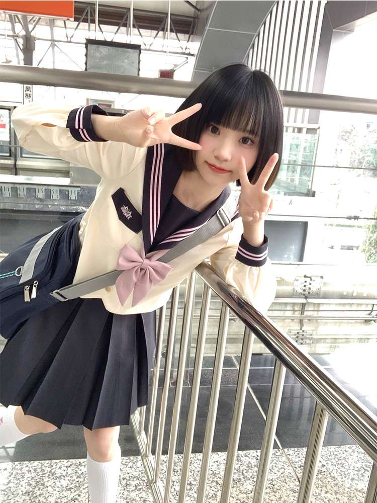 セーラー服 清楚可愛い学園風 コスプレセット