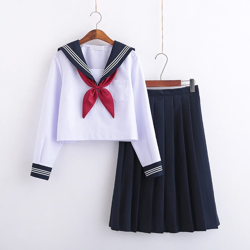 セーラー服 本格派クラシック学生風上下セット