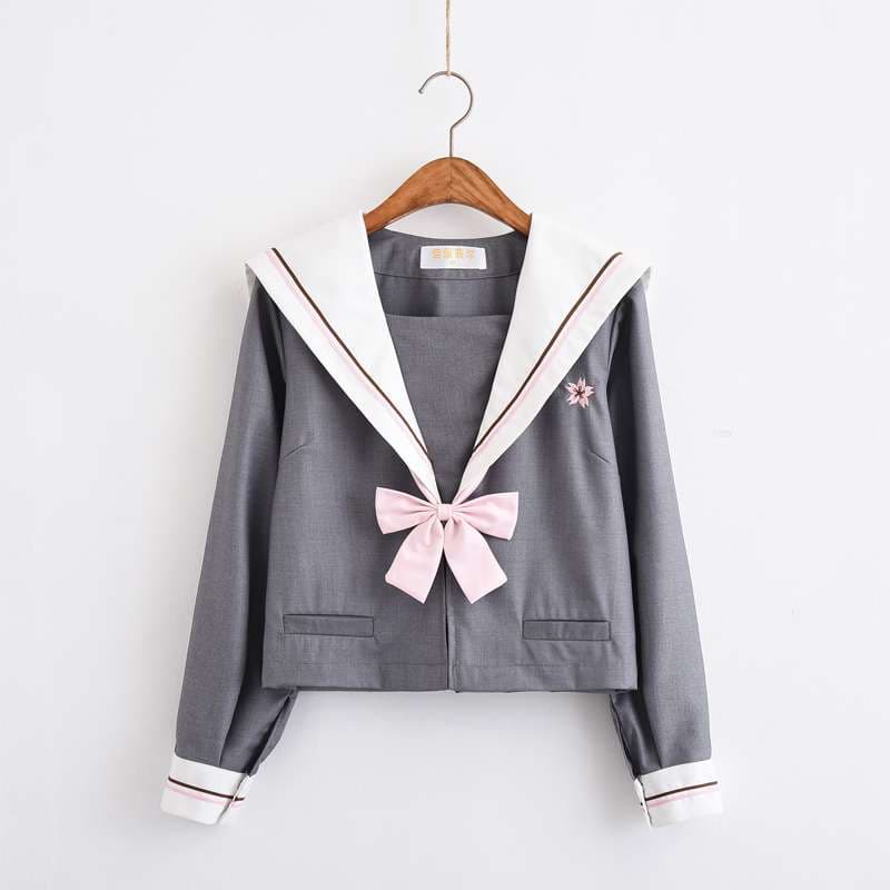 セーラー服 エレガントグレーセーラー制服セット