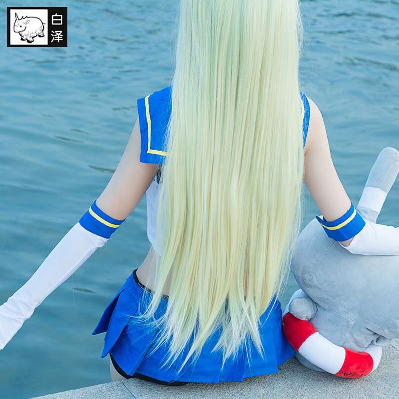 セーラー服 艦隊コレクション風 コスプレ衣装