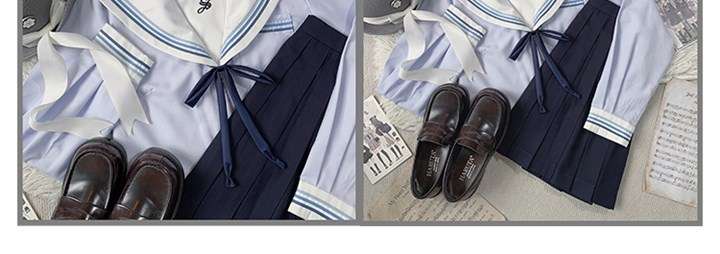 セーラー服 セーラー風学生服 カーディガンセット