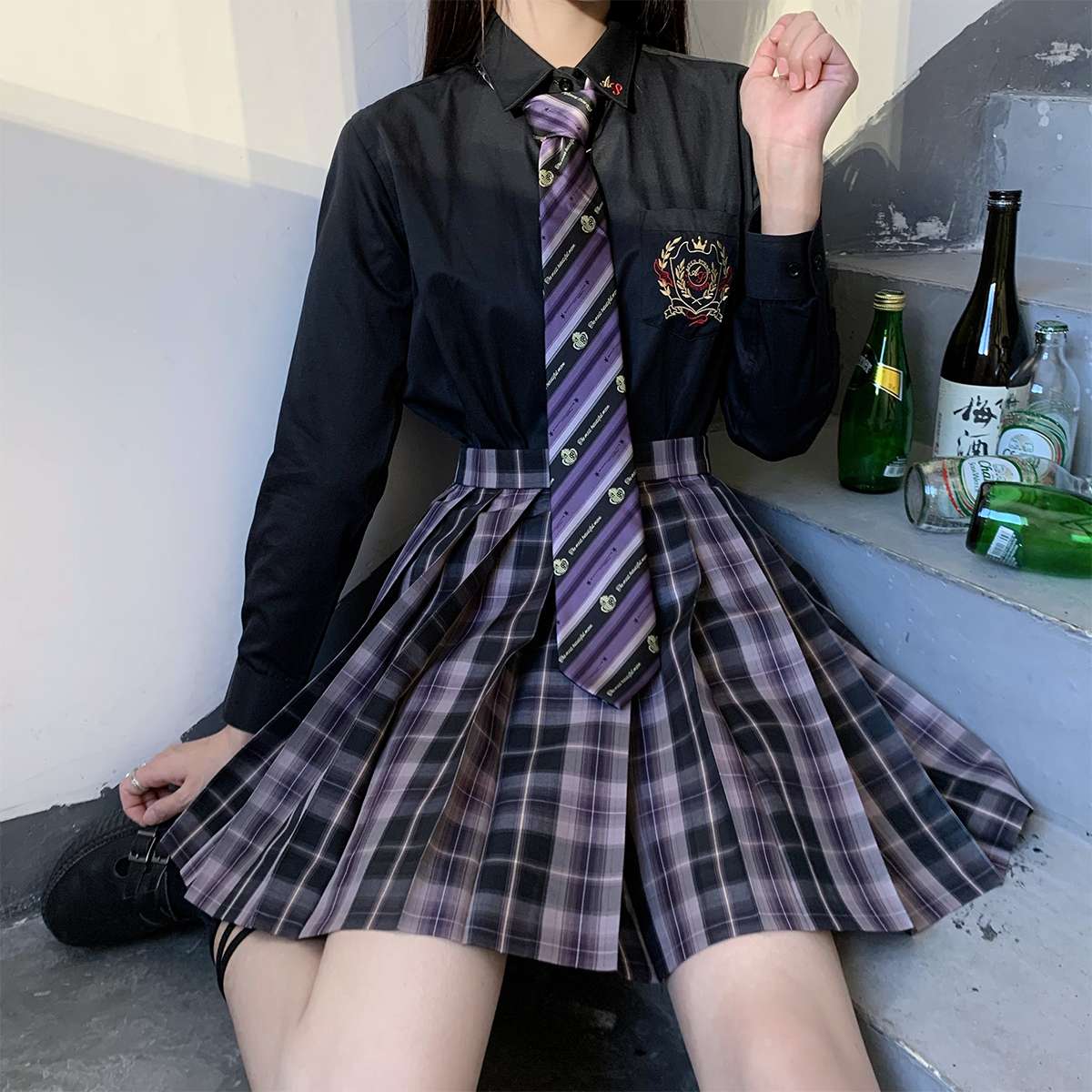 セーラー服 半袖シャツ マルチカラー