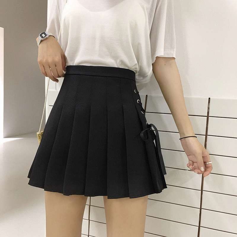 セーラー服 レースアップ プリーツスカート