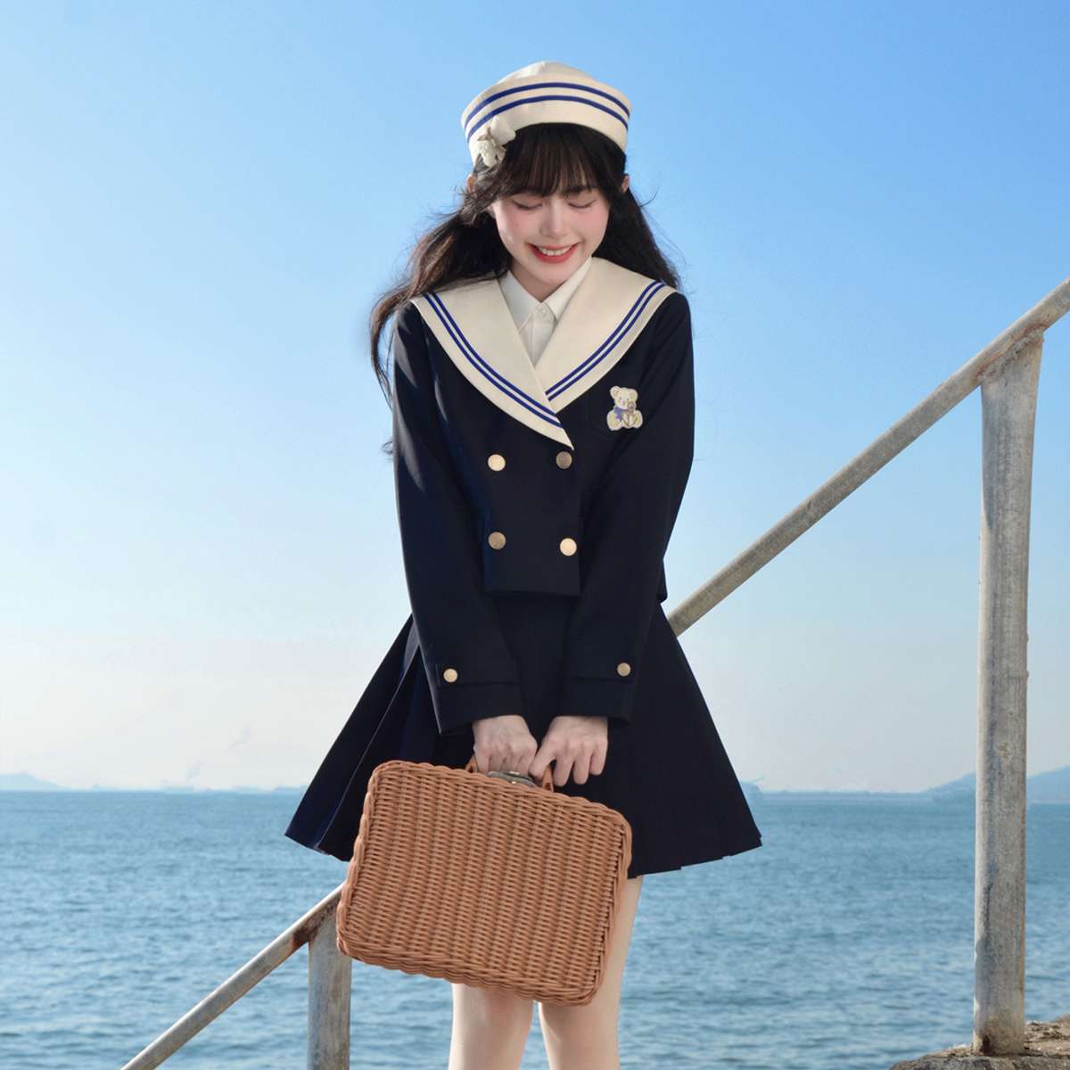 セーラー服 マリンテイスト 風ジャケット