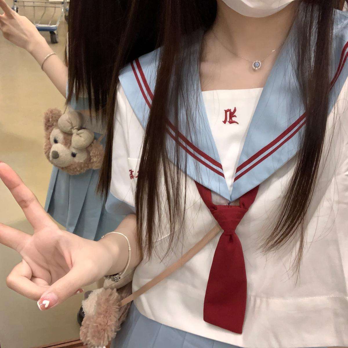 セーラー服 レトロな学院風 セット